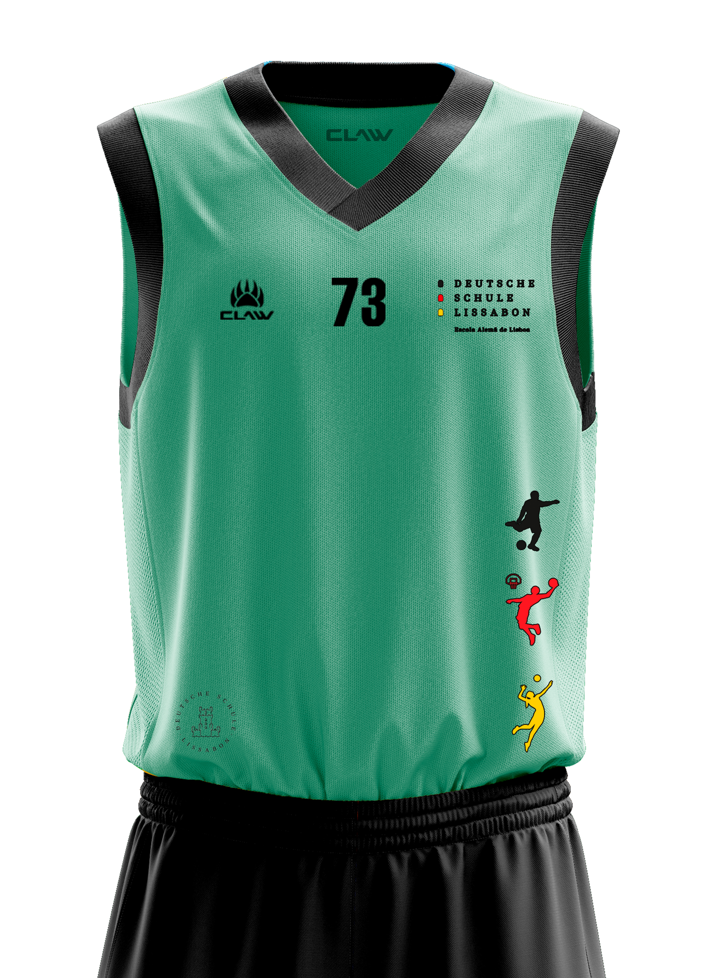 Escola Alemã de Lisboa -  Camisola Alternativa | Basquetebol