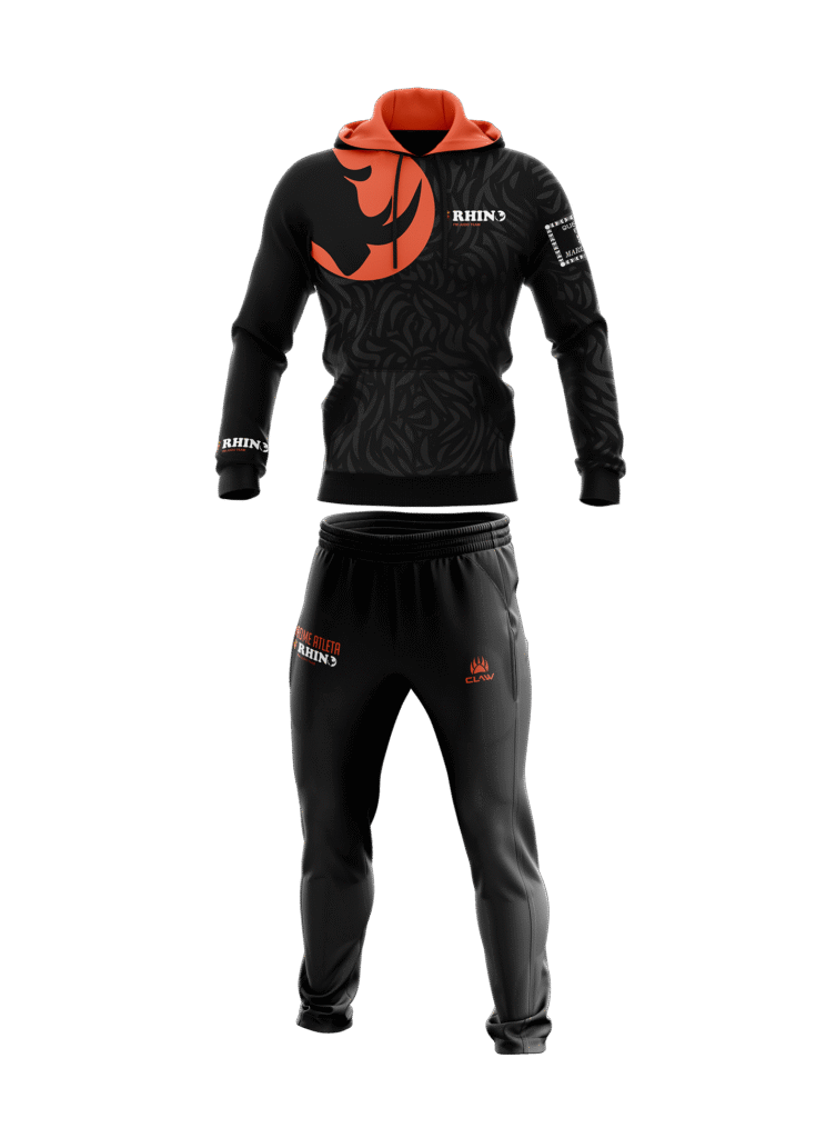 RHINO JUDO TEAM - Calça de Fato de Treino c/Hoodie